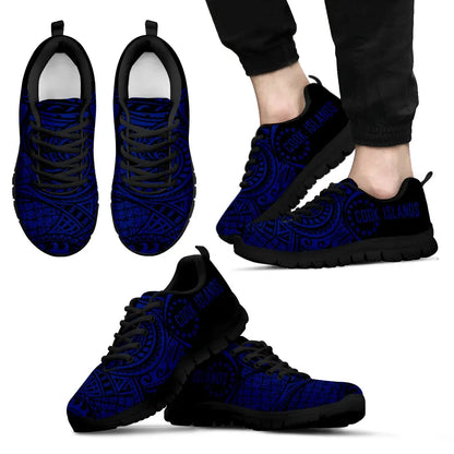 Cook Islands Polynesian Sneakers Circle Style 08