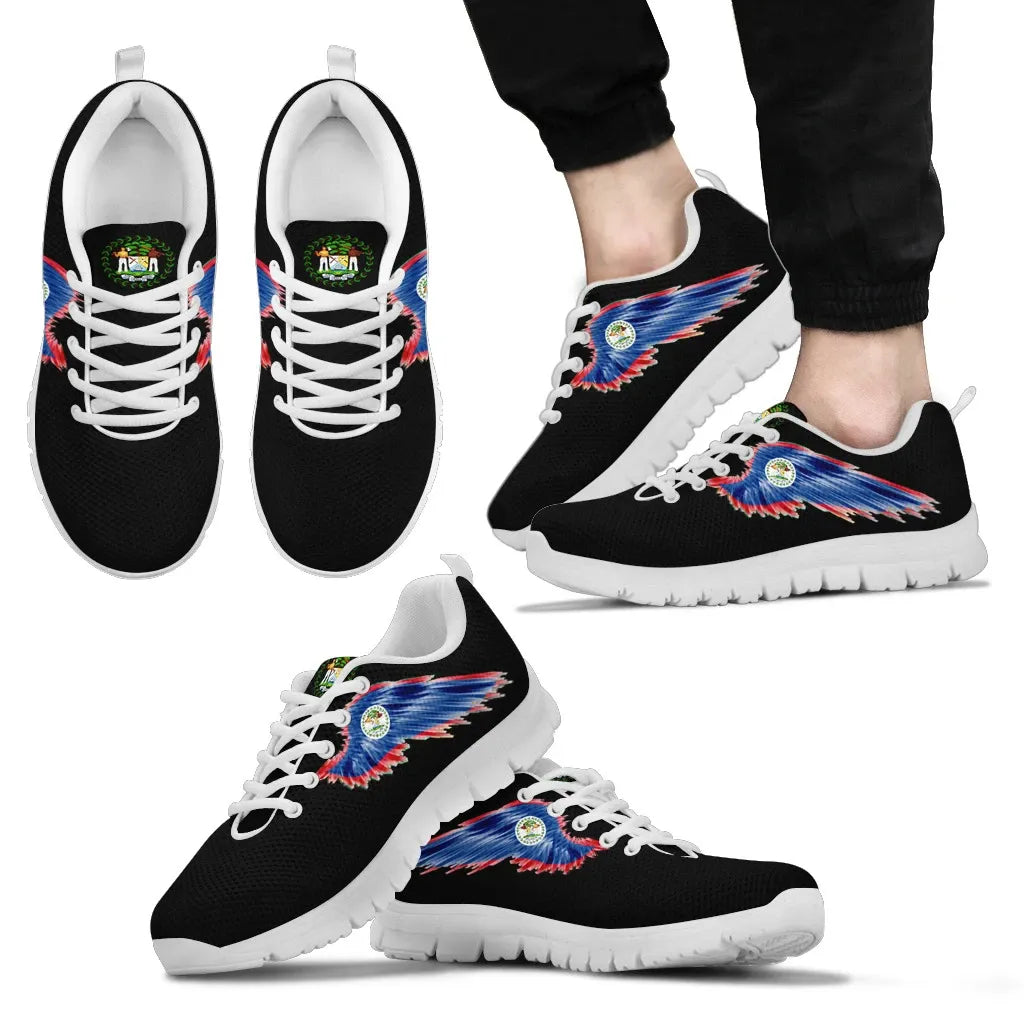 Belize Coat of Arms Wing Sneakers