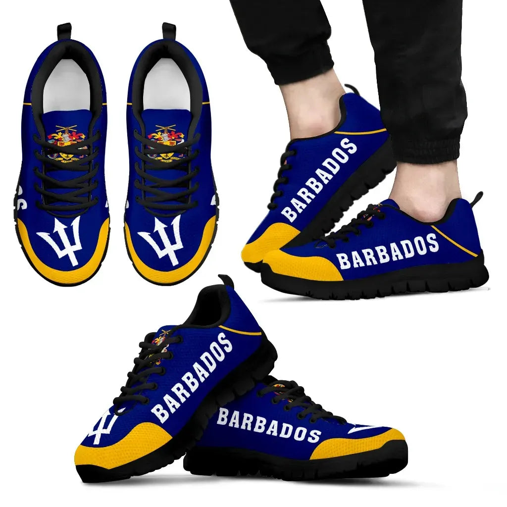 Barbados Coat Of Arms Sneakers New Style