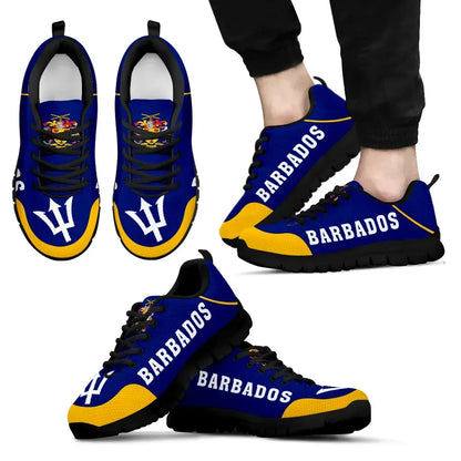 Barbados Coat Of Arms Sneakers New Style