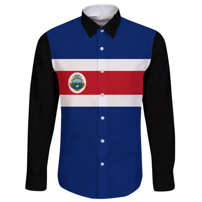 Costa Rica Long Sleeve Button Shirt