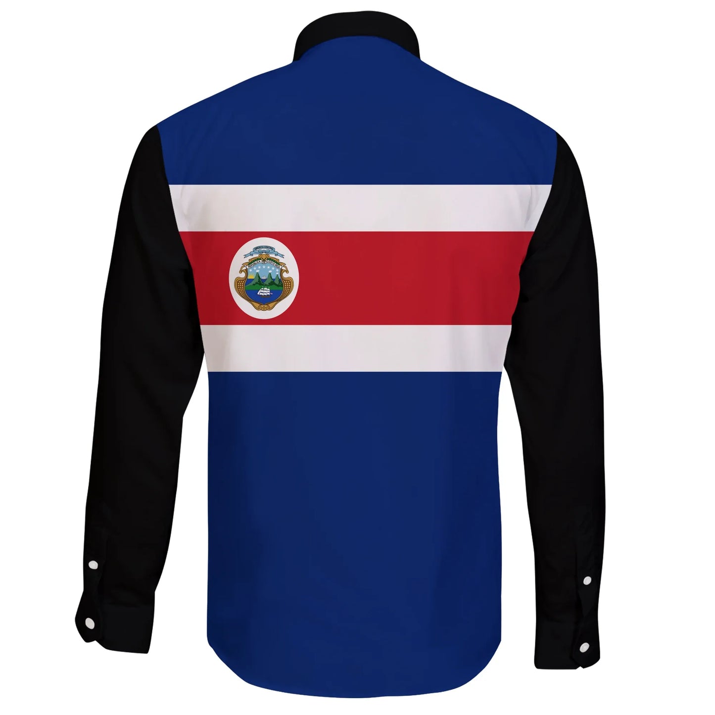 Costa Rica Long Sleeve Button Shirt