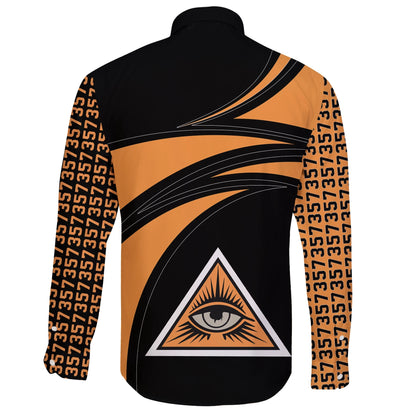 Masonic Long Sleeve Button Shirt