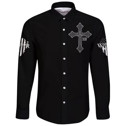 Tigray By Blood Long Sleeve Button Shirt
