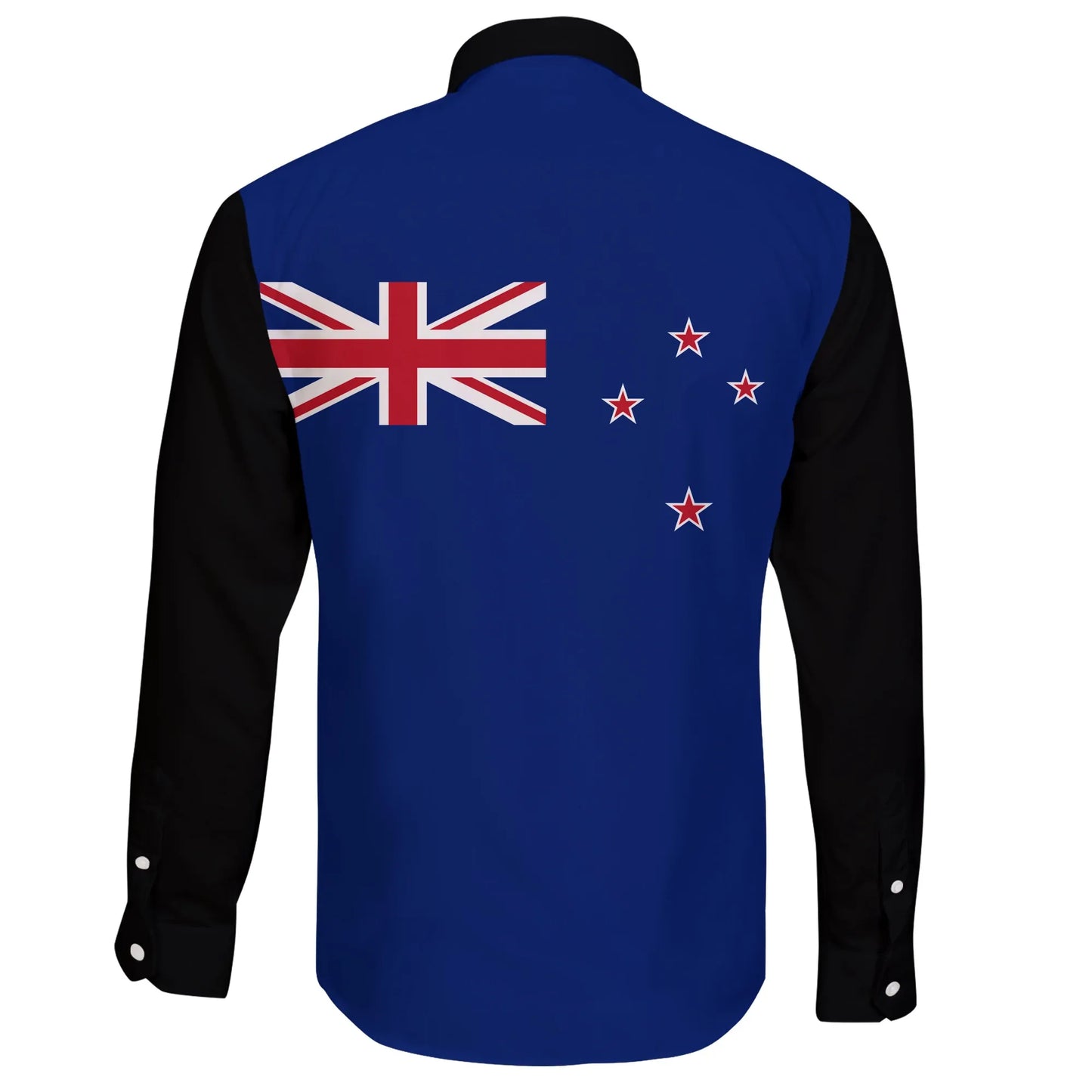 New Zealand Long Sleeve Button Shirt