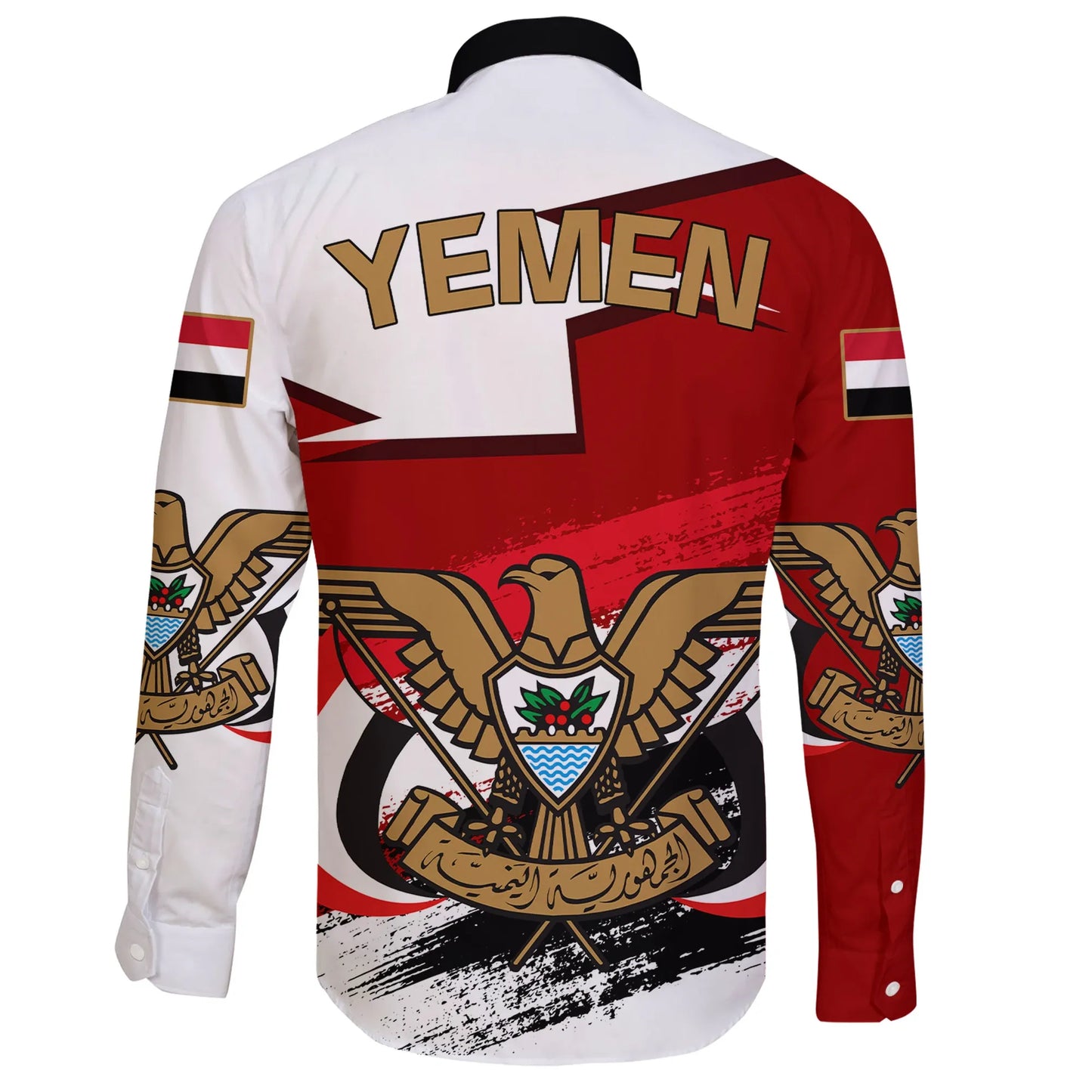 Yemen Long Sleeve Button Shirt Home