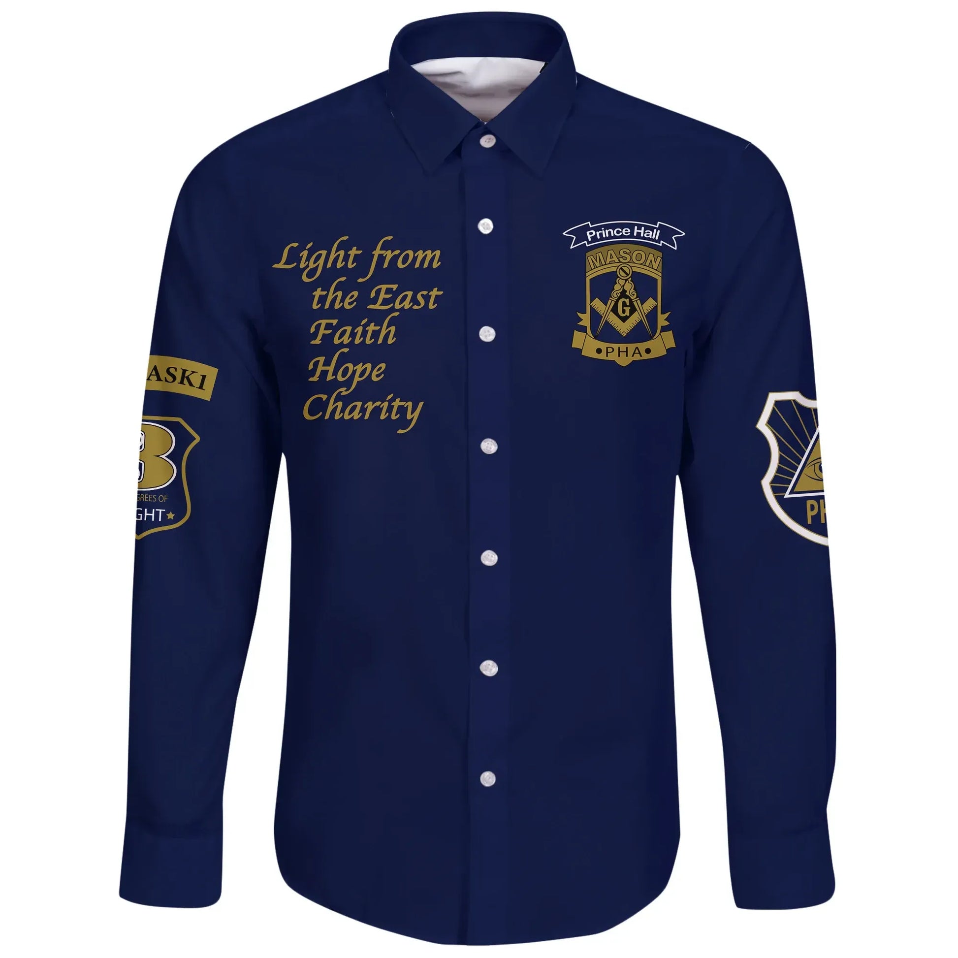 Freemasonry Long Sleeve Button Shirt