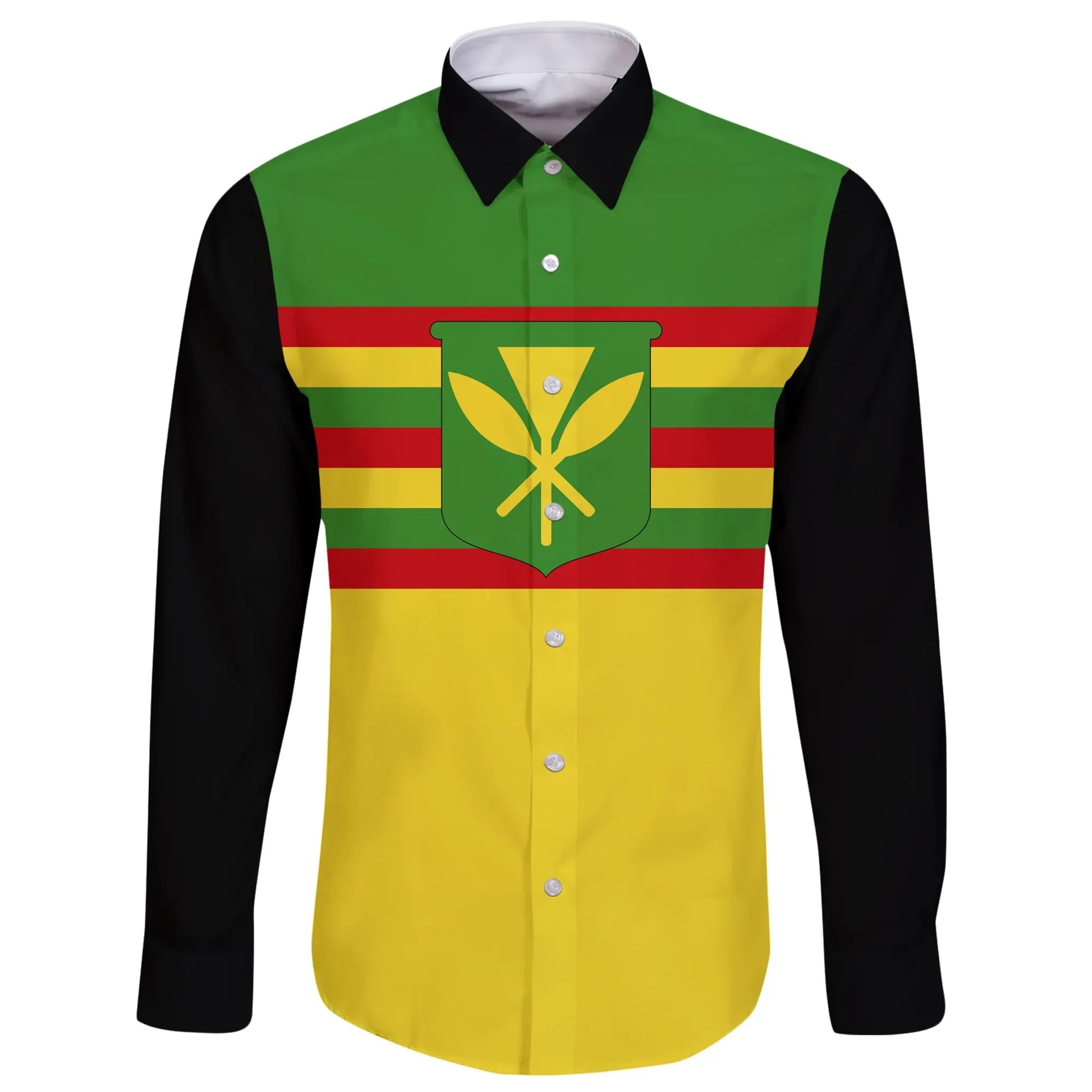 Hawaii Kanaka Maoli Long Sleeve Button Shirt