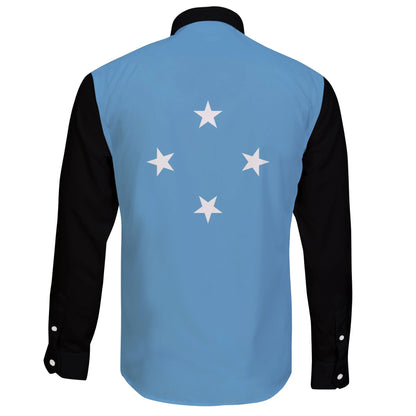 Fed. States Of Micronesia Long Sleeve Button Shirt
