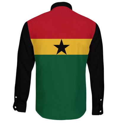 Ghana Long Sleeve Button Shirt