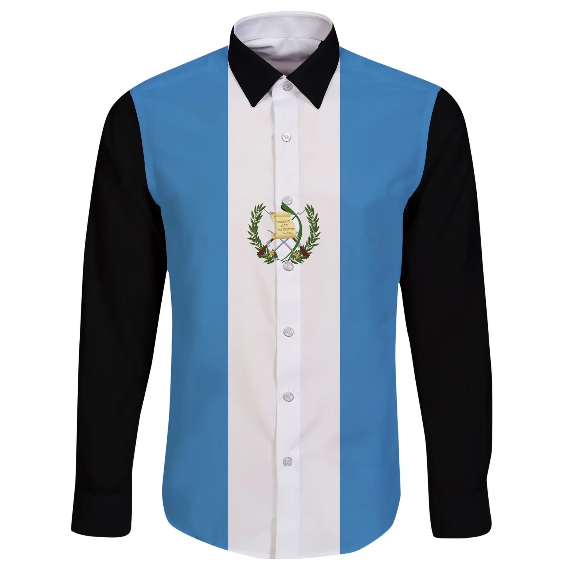 Guatemala Long Sleeve Button Shirt