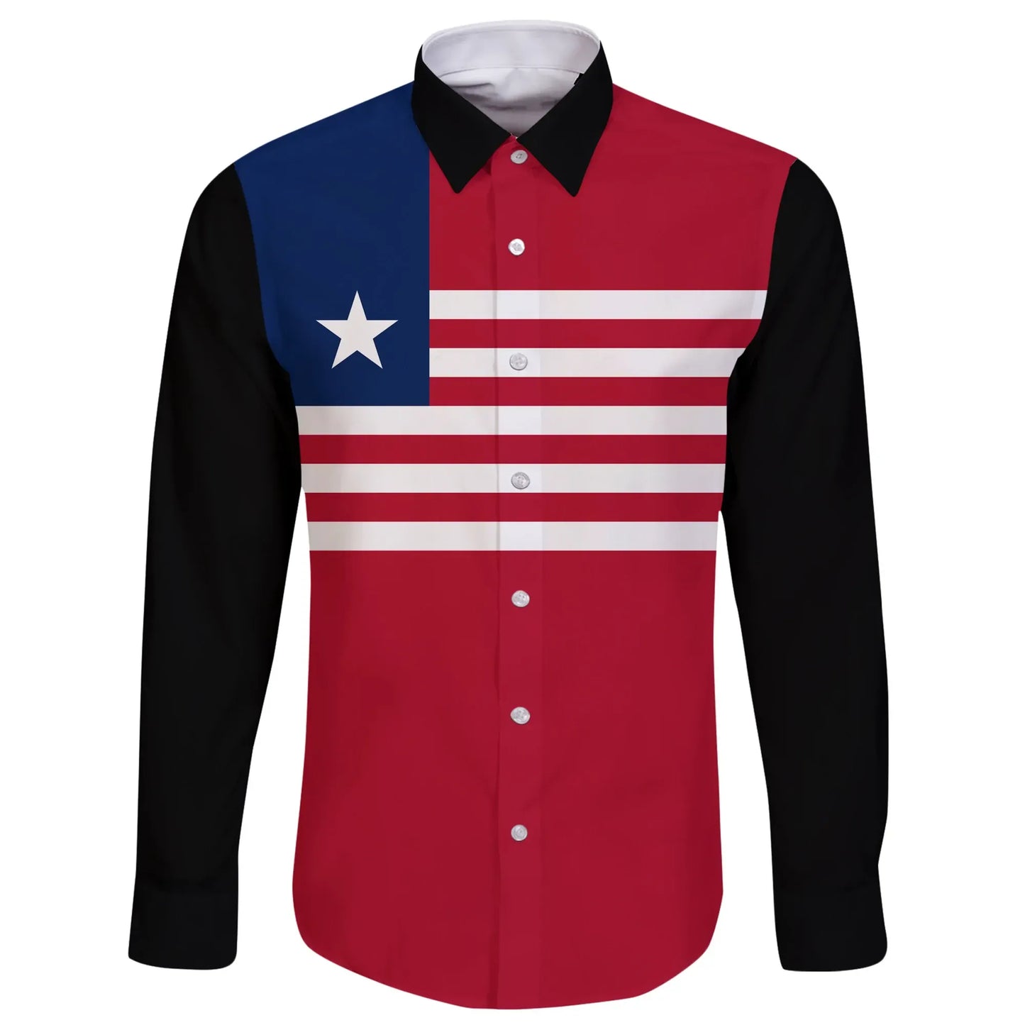 Liberia Long Sleeve Button Shirt