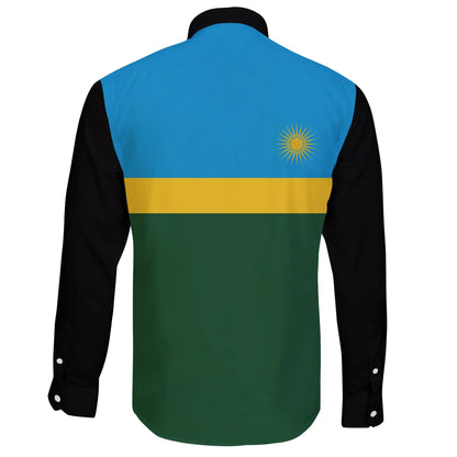 Rwanda Long Sleeve Button Shirt