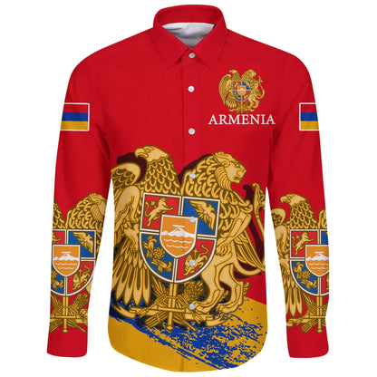Armenia Special Long Sleeve Button Shirt