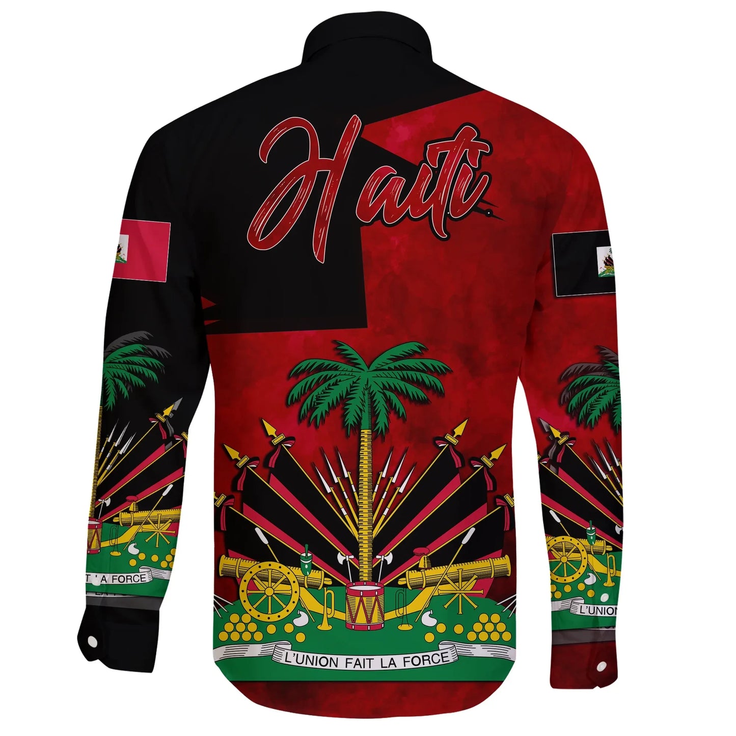 Haiti 1964 Long Sleeve Button Shirt