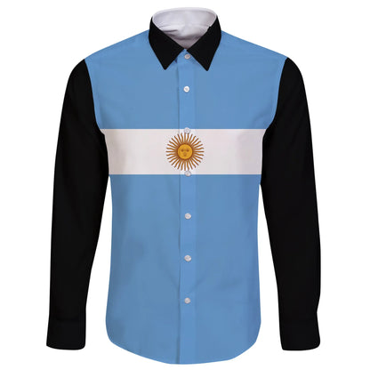 Argentina Long Sleeve Button Shirt