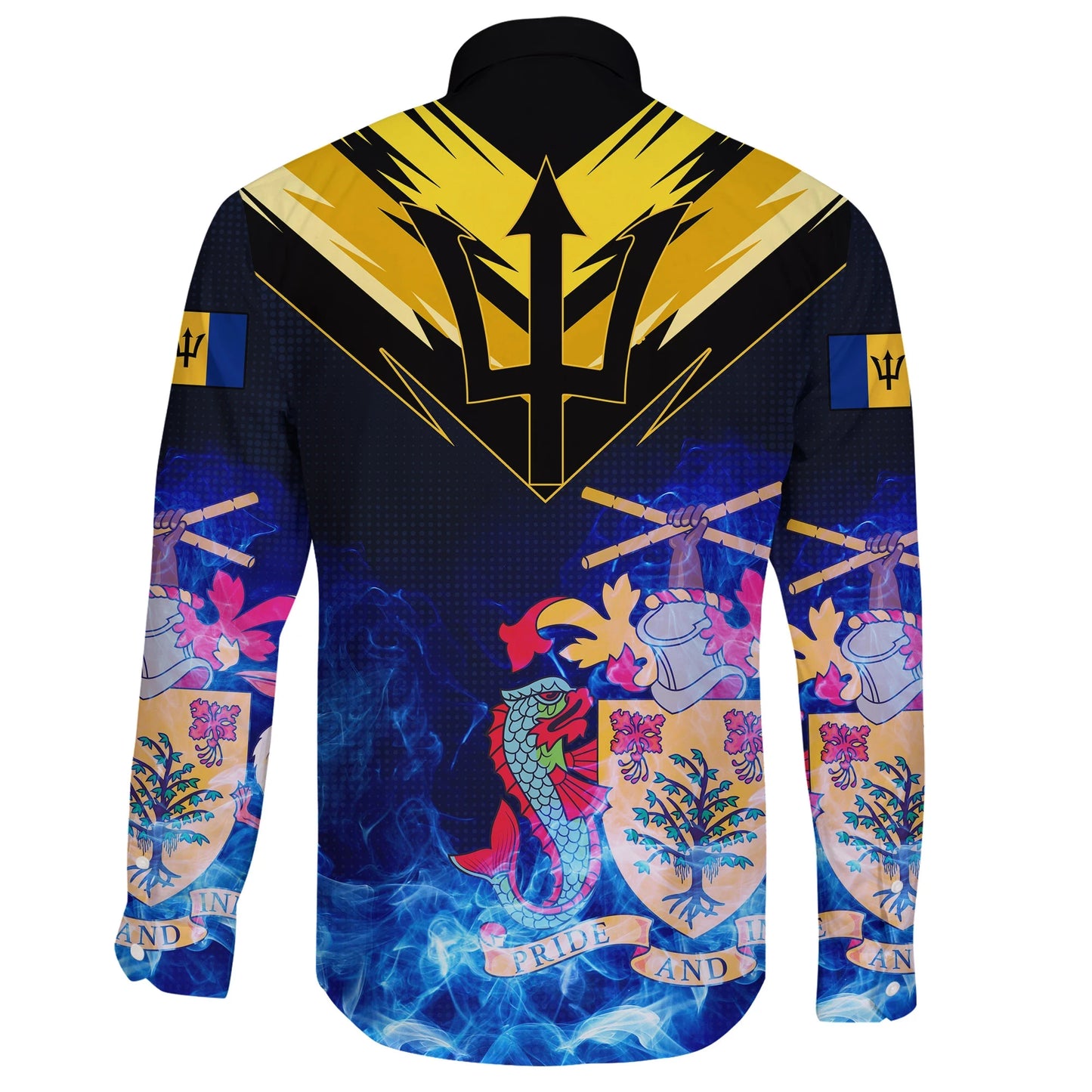 Barbados Long Sleeve Button Shirt New Release