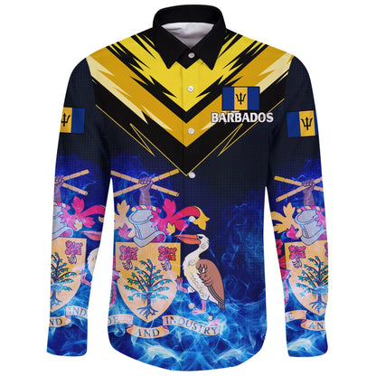 Barbados Long Sleeve Button Shirt New Release