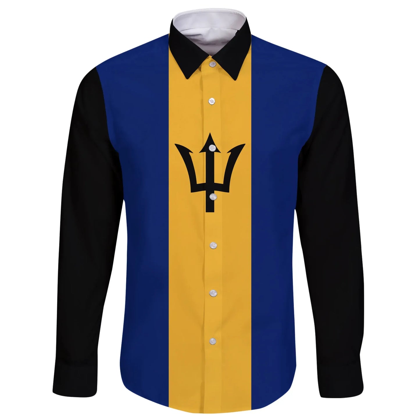 Barbados Long Sleeve Button Shirt