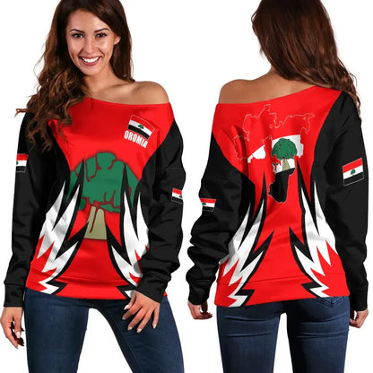 Oromia Off Shoulder Sweater New Version