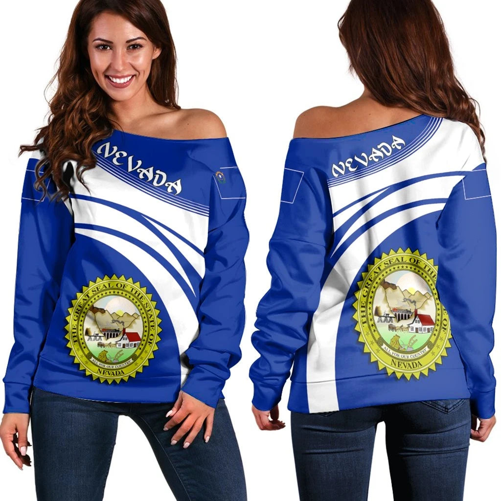 Nevada Coat Of Arms Shoulder Sweater Cricket