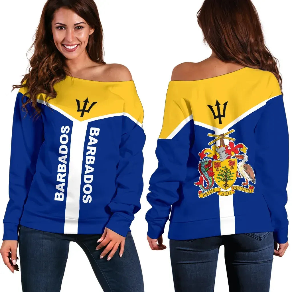 Barbados Women's Off Shoulder Sweater
