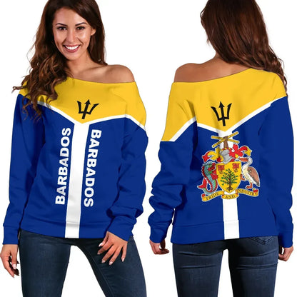 Barbados Women's Off Shoulder Sweater