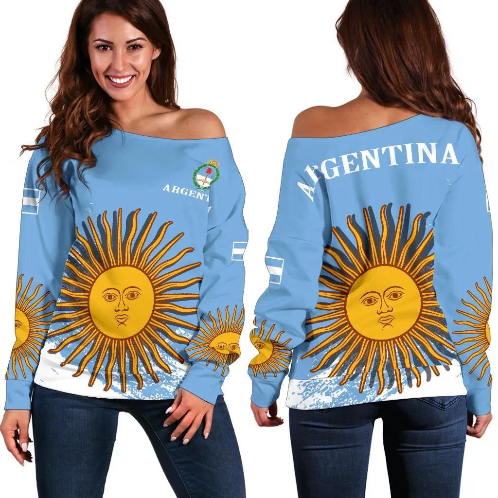 Argentina Special Off Shoulder Sweater