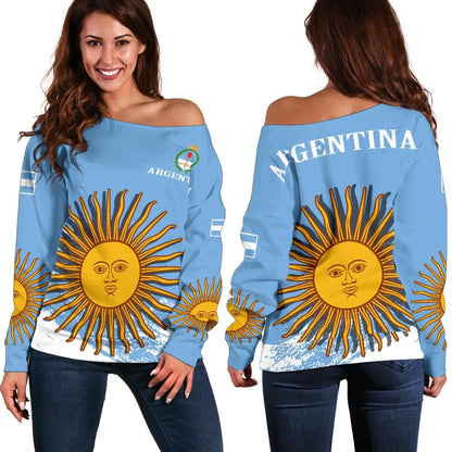 Argentina Special Off Shoulder Sweater