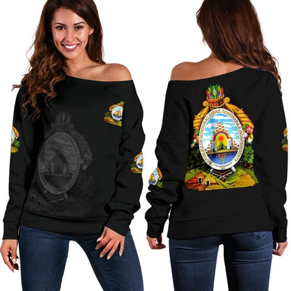 Honduras Women's Off Shoulder Sweater
