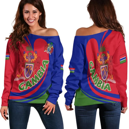 Gambia Off Shoulder Sweater Lattar