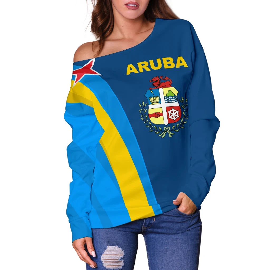 Aruba Off Shoulder Sweater Special Version