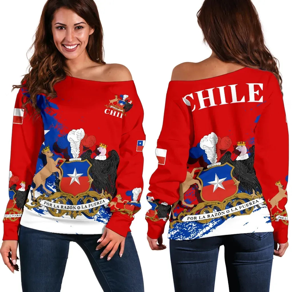 Chile Special Off Shoulder Sweater