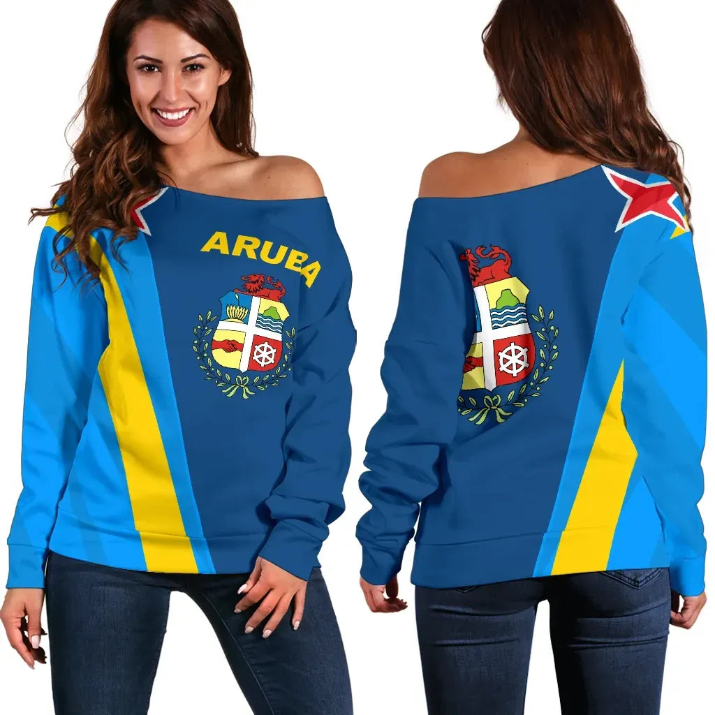 Aruba Off Shoulder Sweater Special Version