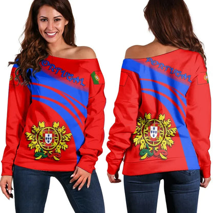 Portugal Coat Of Arms Shoulder Sweater Cricket