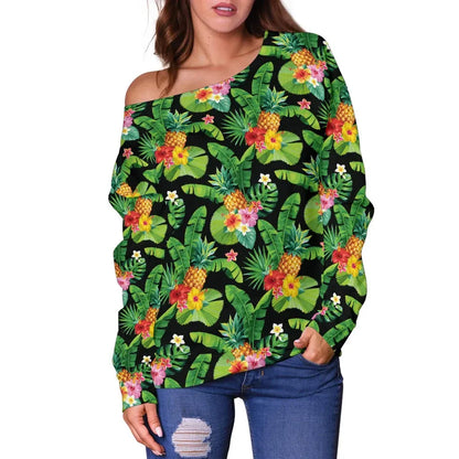 Pineapple 4Th Off Shoulder Sweater