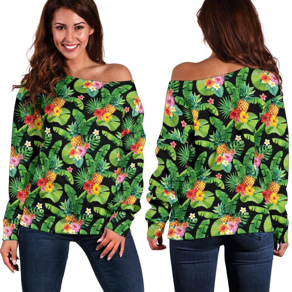 Pineapple 4Th Off Shoulder Sweater