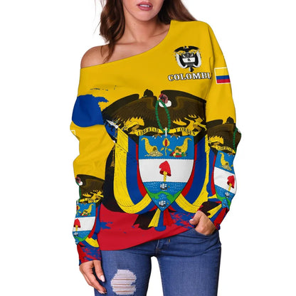 Colombia Special Off Shoulder Sweater