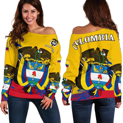 Colombia Special Off Shoulder Sweater