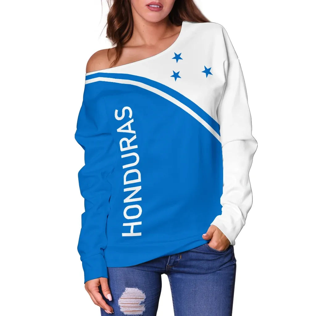 Honduras Women's Off Shoulder Curve Version Bn11