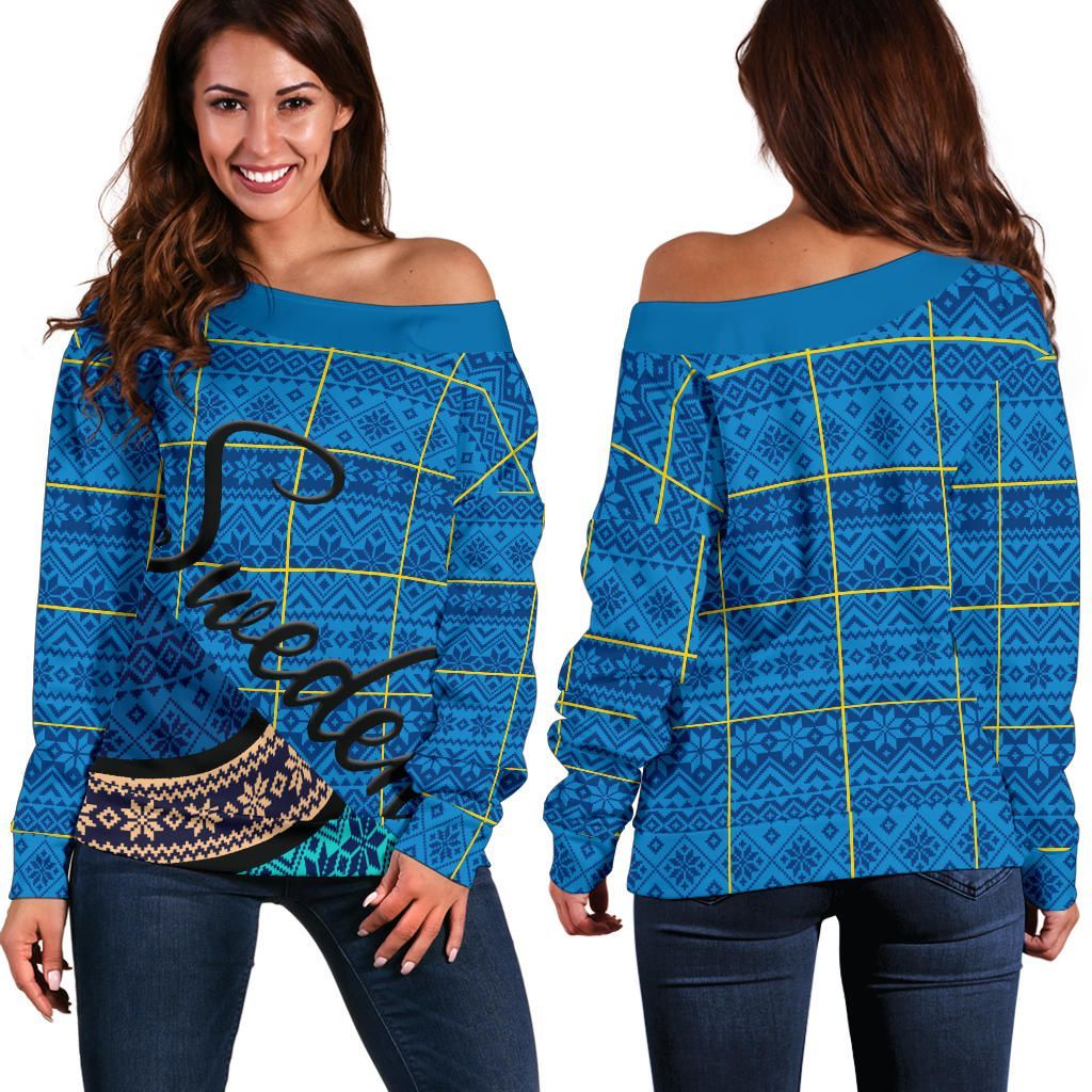 The Sweden Women's Off Shoulder Sweaters Bh