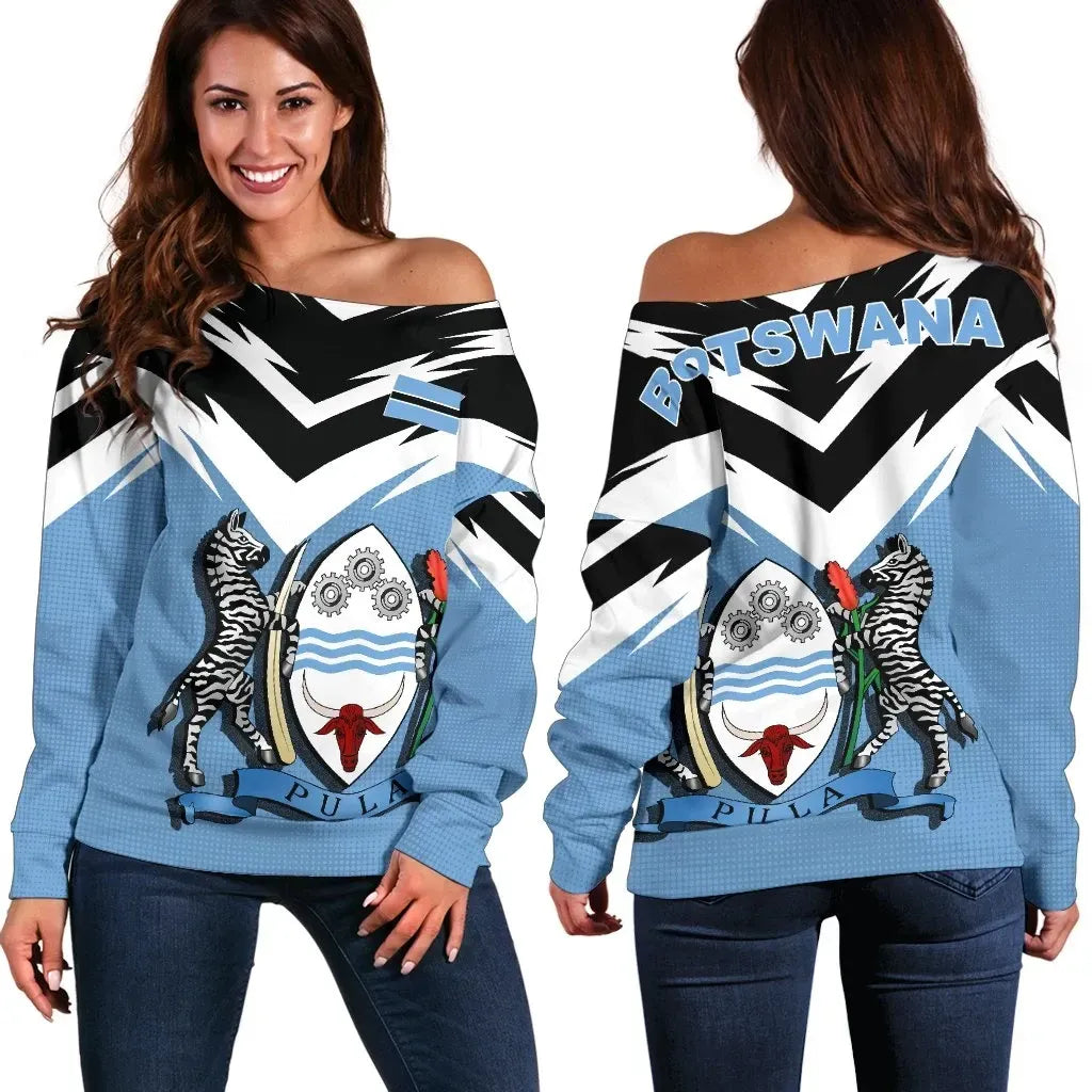 Botswana New Release Women's Off Shoulder Sweater
