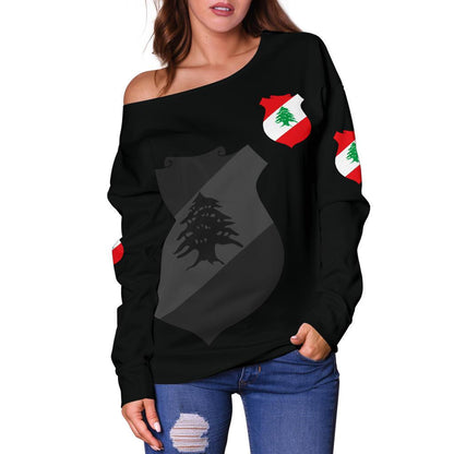 Lebanon Women's Off Shoulder Sweater
