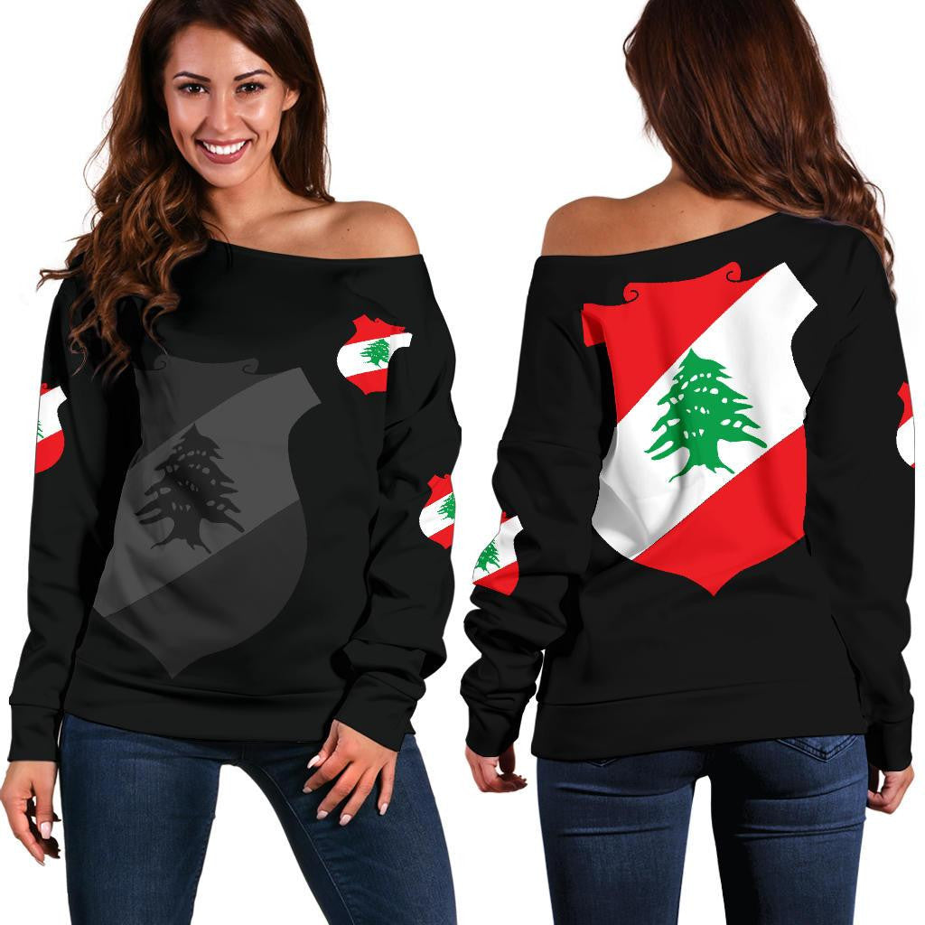 Lebanon Women's Off Shoulder Sweater