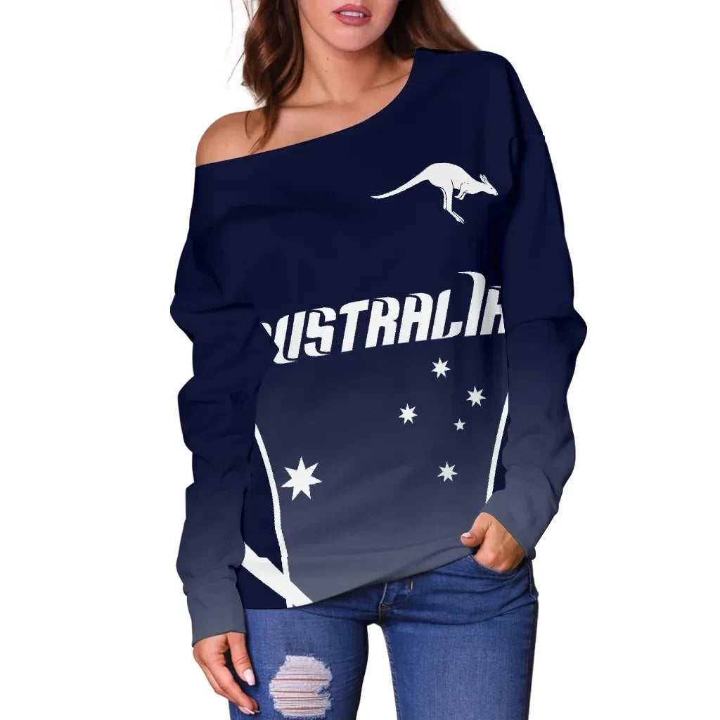 Australia Active Women's Off Shoulder Sweater