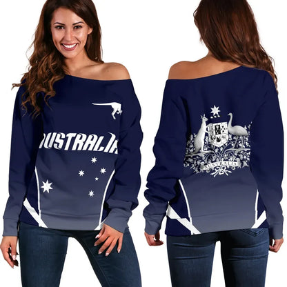 Australia Active Women's Off Shoulder Sweater