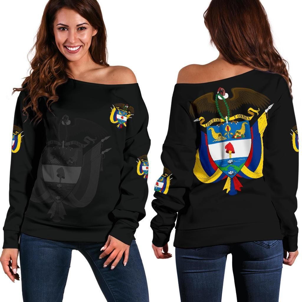 Colombia Women's Off Shoulder Sweater