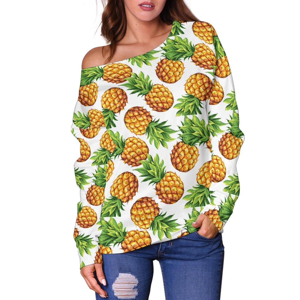 Pineapple 14Th Off Shoulder Sweater