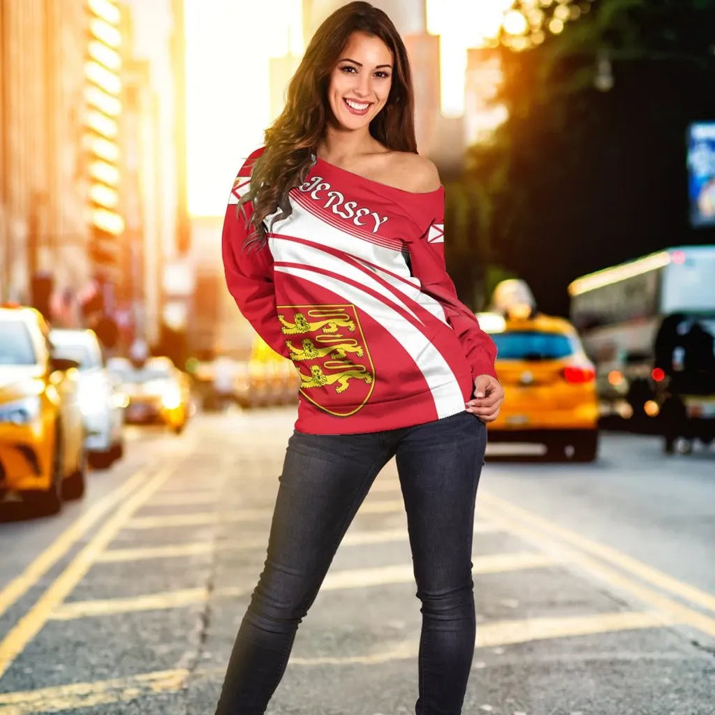 Jersey Coat Of Arms Shoulder Sweater Cricket