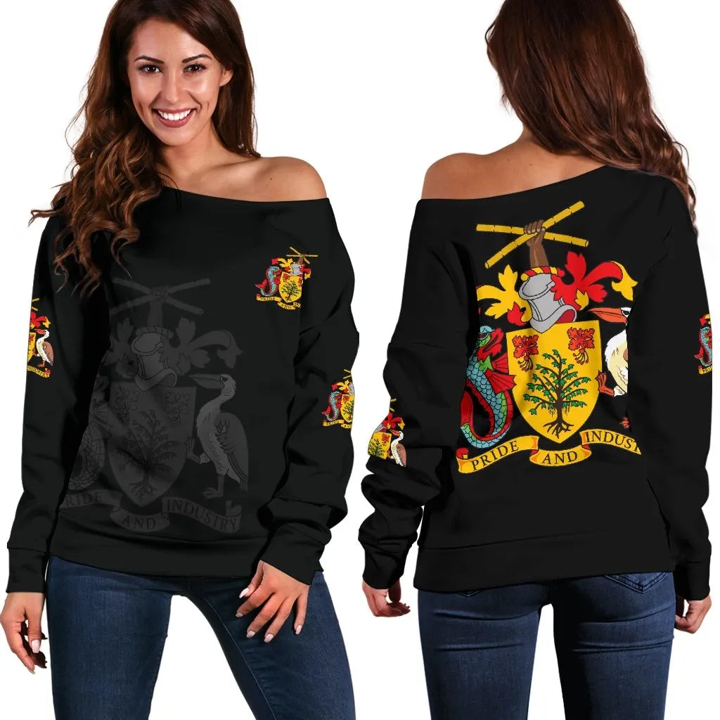 Barbados Women's Off Shoulder Sweater